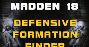 defensive ormation finder madden 18